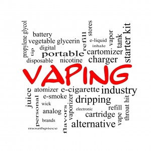 Vaping - rygning med e-cigaretter