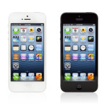 To smartphones- hvid og sort iphone