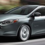 Ford-Focus-EV-Side-Front-Pose-While-Driving