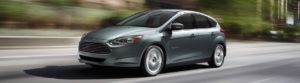 Ford-Focus-EV-Side-Front-Pose-While-Driving