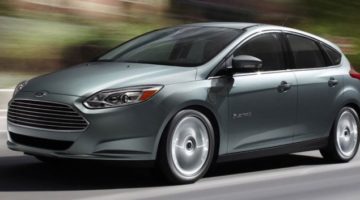 Ford-Focus-EV-Side-Front-Pose-While-Driving